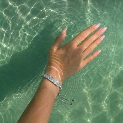 [FR] Bracelet Tetra argent sous l'eau, étanche 10 ATM