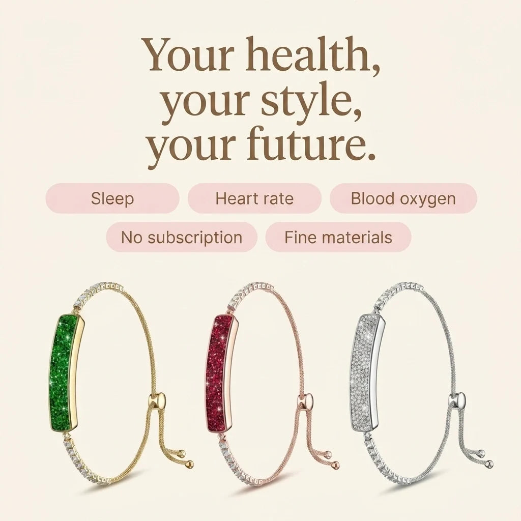 [EN] The Tetra band in all three finishes: silver, rose gold and green gold